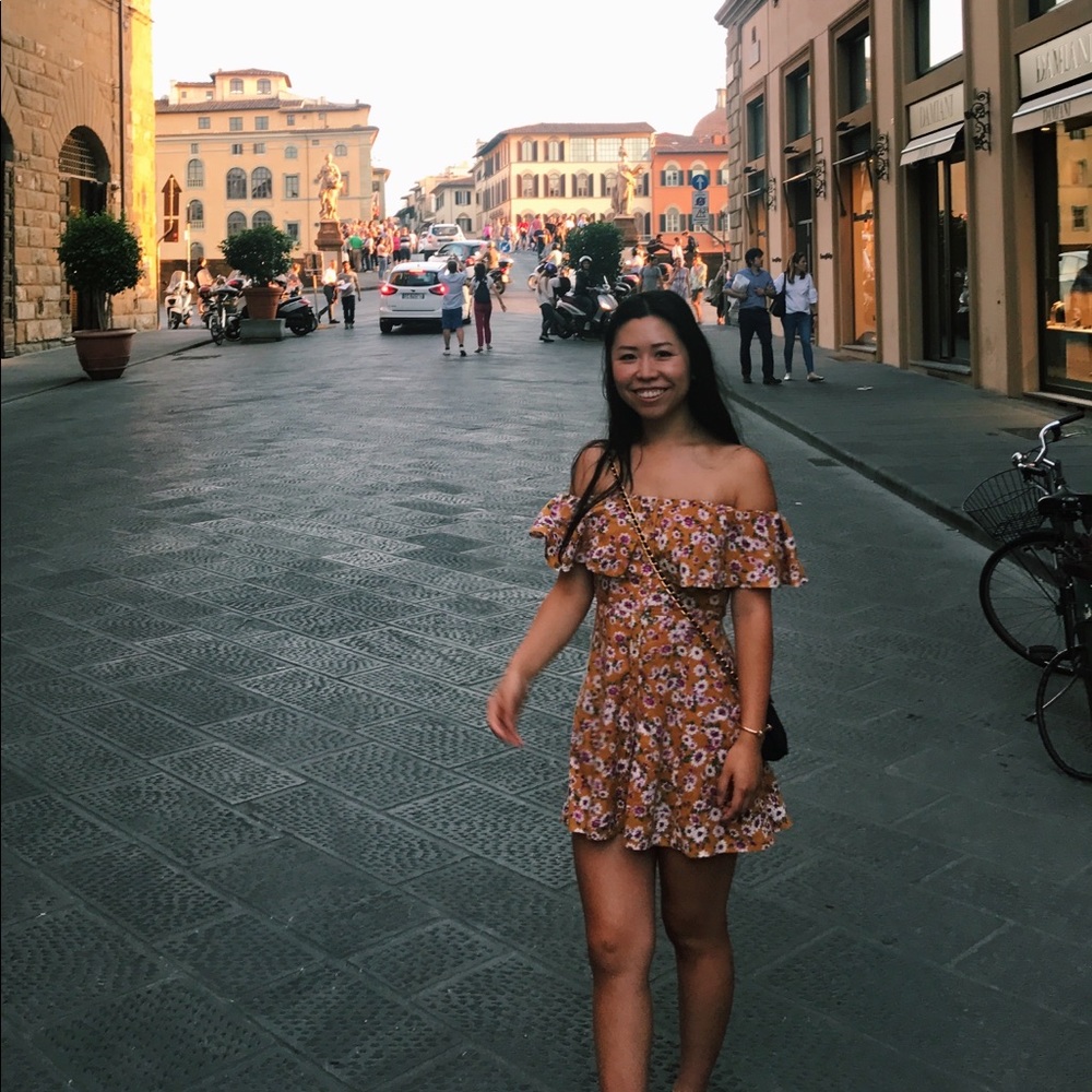 Forever 21 floral dress